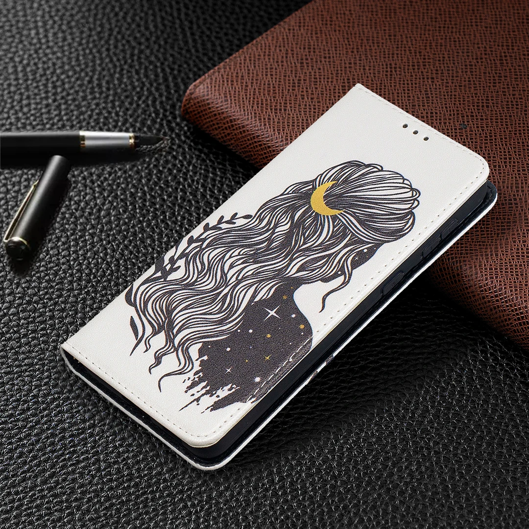 

Cartoon Leather Case For Xiaomi Mi 10T 11 Lite 5G NE 11i Magnet Flip Book Case Cover For Xiaomi Little Poco X3 NFC M3 Pro F3