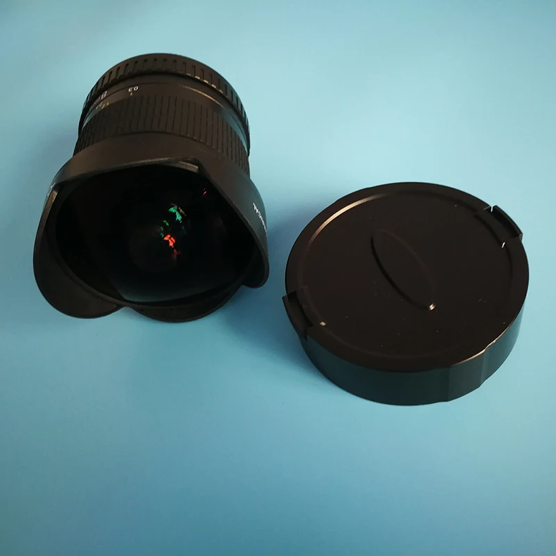 Ультраширокоугольный объектив рыбий глаз для камеры Nikon 8 мм F/3 5 DSLR D3100 D3200 D5200 D5500