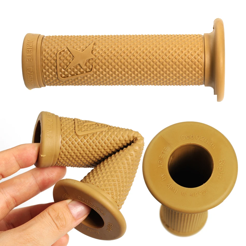 Новые винтажные мотоциклетные ручки Cafe Racer с резиновой ручкой 7/8 дюйма 22 мм для CG125