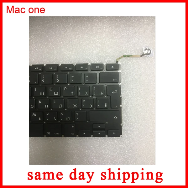 Клавиатура A1286 для Apple Macbook Pro русская и Русская раскладка 2009 2010 2011 2012 год - купить