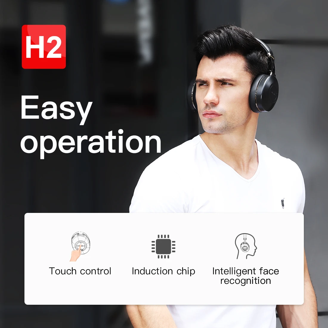 Беспроводные наушники Bluedio H2 с поддержкой Bluetooth 5 0 и функцией подсчета
