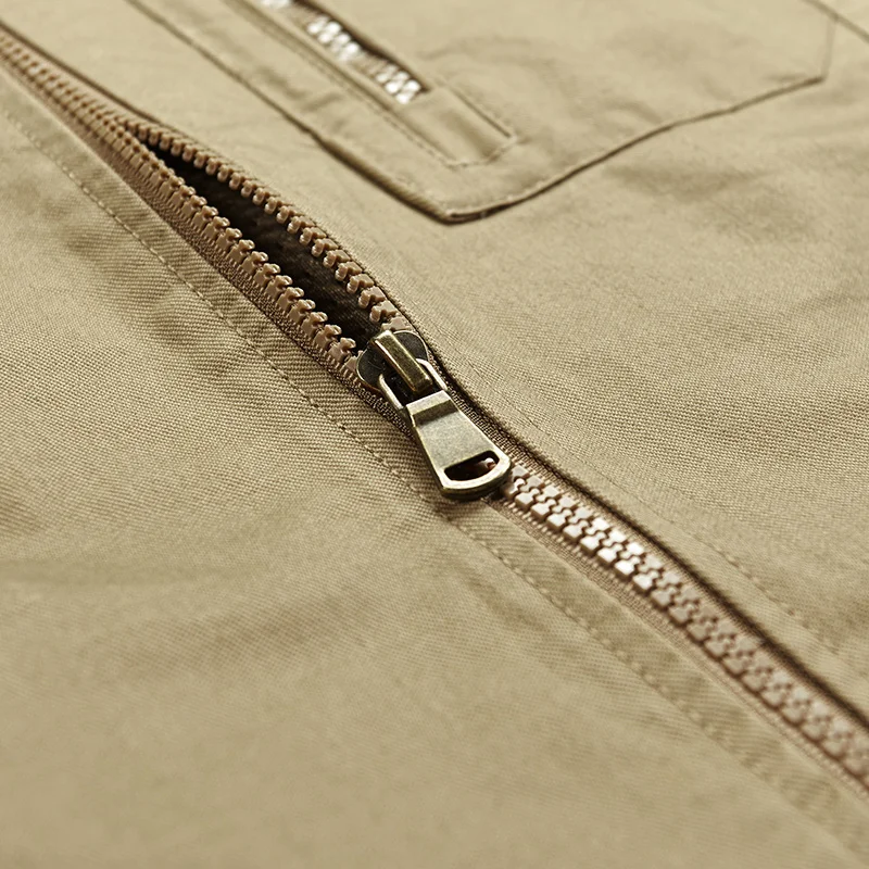 

Summer Men Military Waistcoat Multi Pockets Vest Sleeveless Jacket Large Size 6XL Male Zipper Pocket Tooling Vest Travel Coat