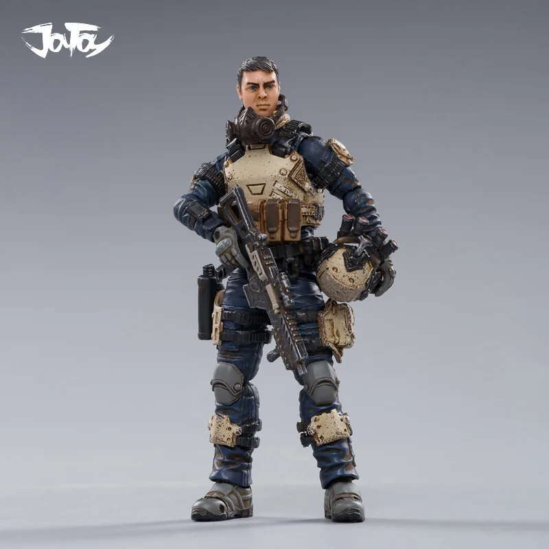 Фигурки героев 1/18 JOYTOY (3 шт./компл.) Starhawk 8-я армия Индиго флот военный солдат модель