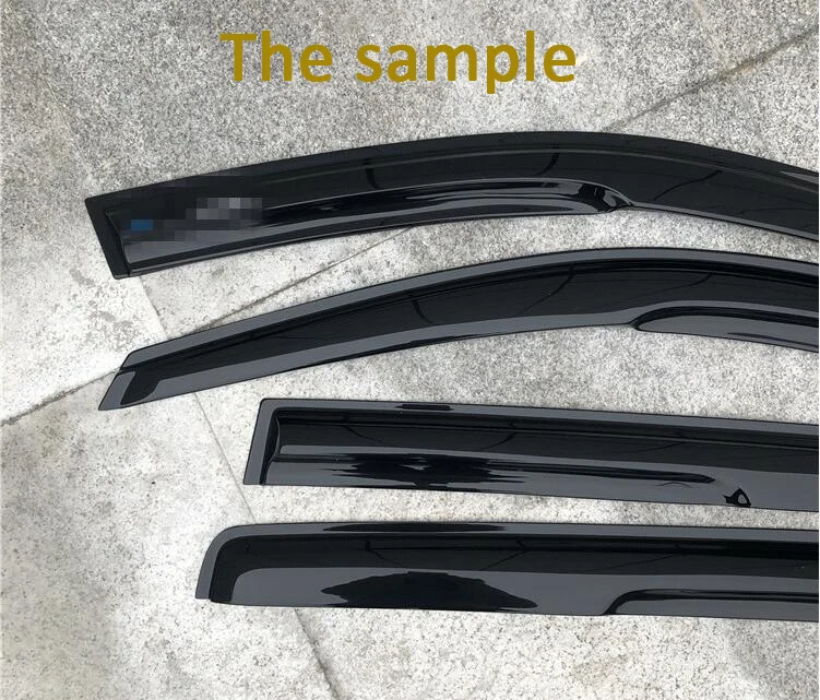 Для Skoda Rapid пластиковый оконный козырек 2013 2014 2015 2016 2017-19Vent Shades Sun Rain Deflector Guard Car Awning Shelter 4PCS/SET on.Для Skoda Rapid пластиковый оконный козырек 2013 2014 2015 2016 2017-19Vent Shades Sun Rain Deflector Guard Car Awni