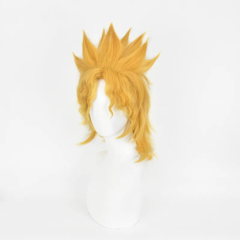 Мужской короткий парик брендо из м/ф невероятные приключения Джоджо