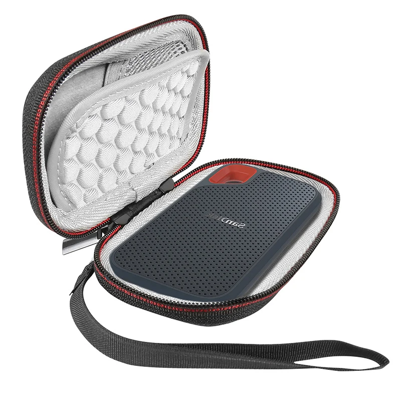 Новейший чехол из жесткого ЭВА для SanDisk E61 500 Гб/ТБ/2 ТБ Extreme Portable SSD SDSSDE61 сумка