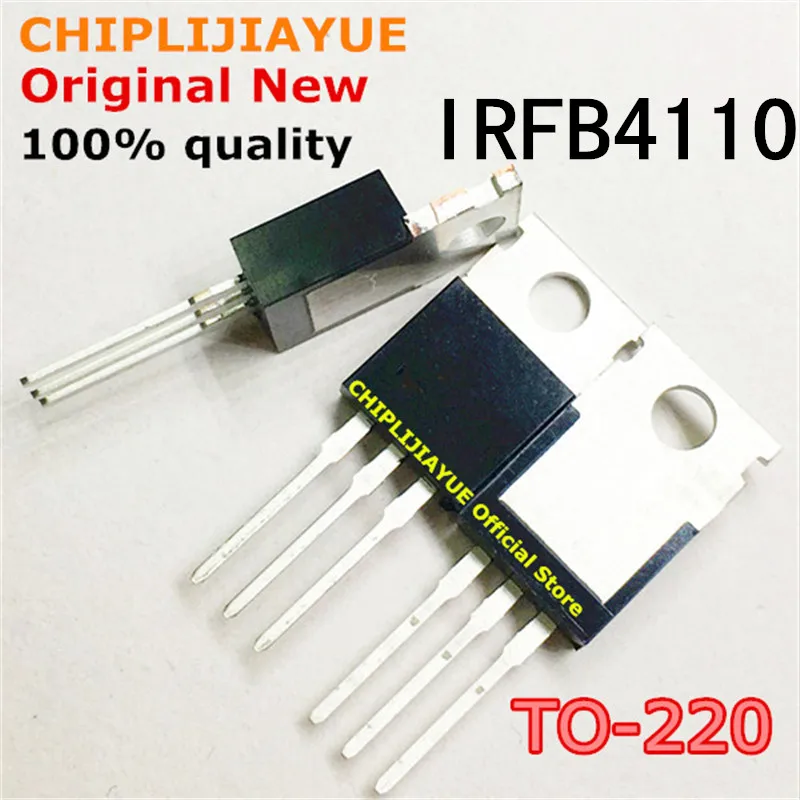 10PCS IRFB4110 TO220 IRFB4110PBF 4110 TO-220 New and Original IC Chipset | Электронные компоненты и