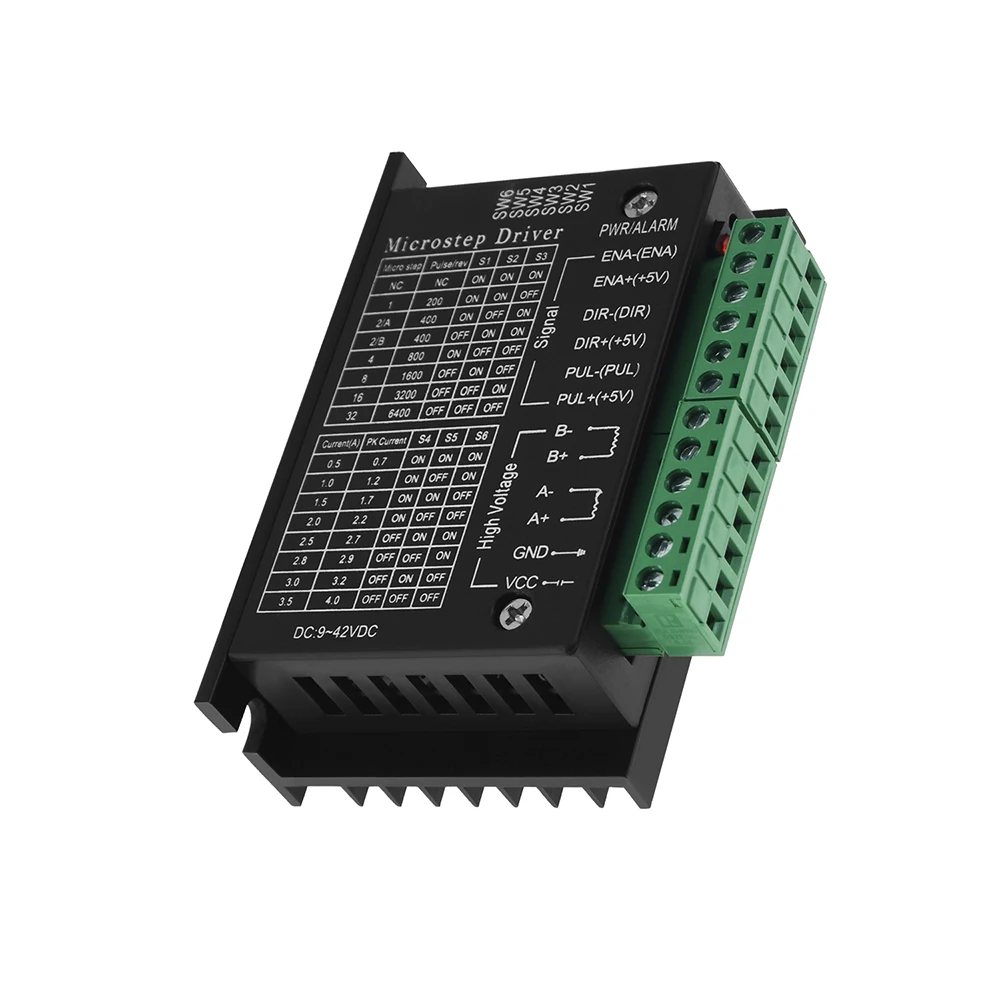 3 шт. 1 Драйвер шагового двигателя TB6600 Nema 23 34 42/57/86 Nema17 4A DC9-40V шаговый двигатель с ЧПУ