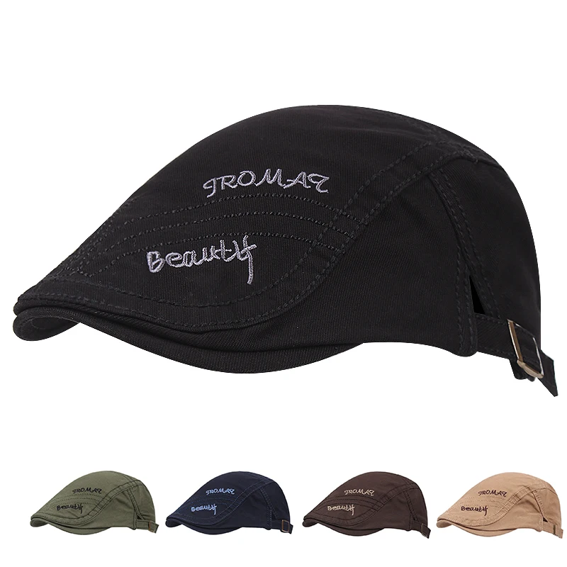 

Men's New Outdoor Beret Women's Sun Visor Newsboy Hat Fashion Retro Painter Hat
