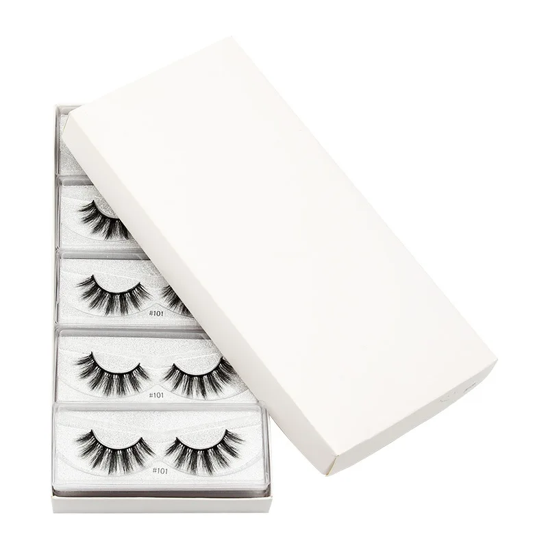 

eyelashes 10/20 pairs of 3d three-layer false eyelashes Thick hand-colored eyelashes