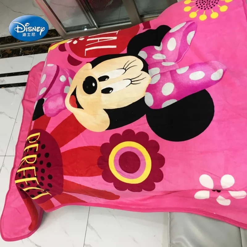Disney в виде анимационной рыжей Минни Маус Плюшевые Спальный Одеяло крышки 150x200 см