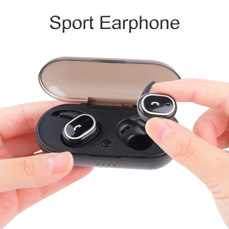 Беспроводные наушники Bluetooth 5 0 TWS гарнитуры шумоподавление микрофон спортивные