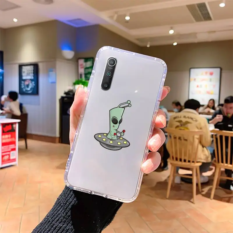 

Cute Cartoon Alien Space Phone Case For Samsung s7 8 9 10 lite 20 note20 a71 21 4 5 6edge Fundas Coque phone case