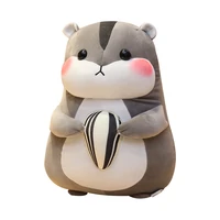 hot new huggable cute hamster mouse plush toy stuffed soft animal hamtaro pilloq soft pillows kawaii birthday gift for children