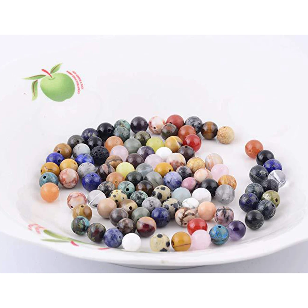 

100pcs Spacer Beads for Bracelets Bangle Jewelry Making Beads Findings