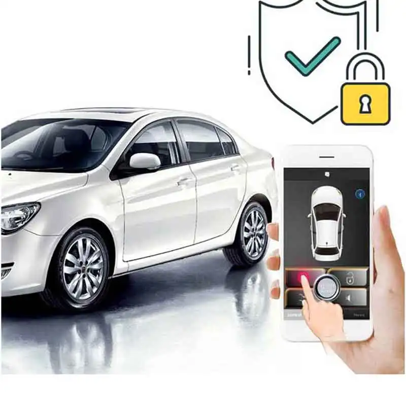 Умная Автомобильная сигнализация с приложением для toyota система центрального