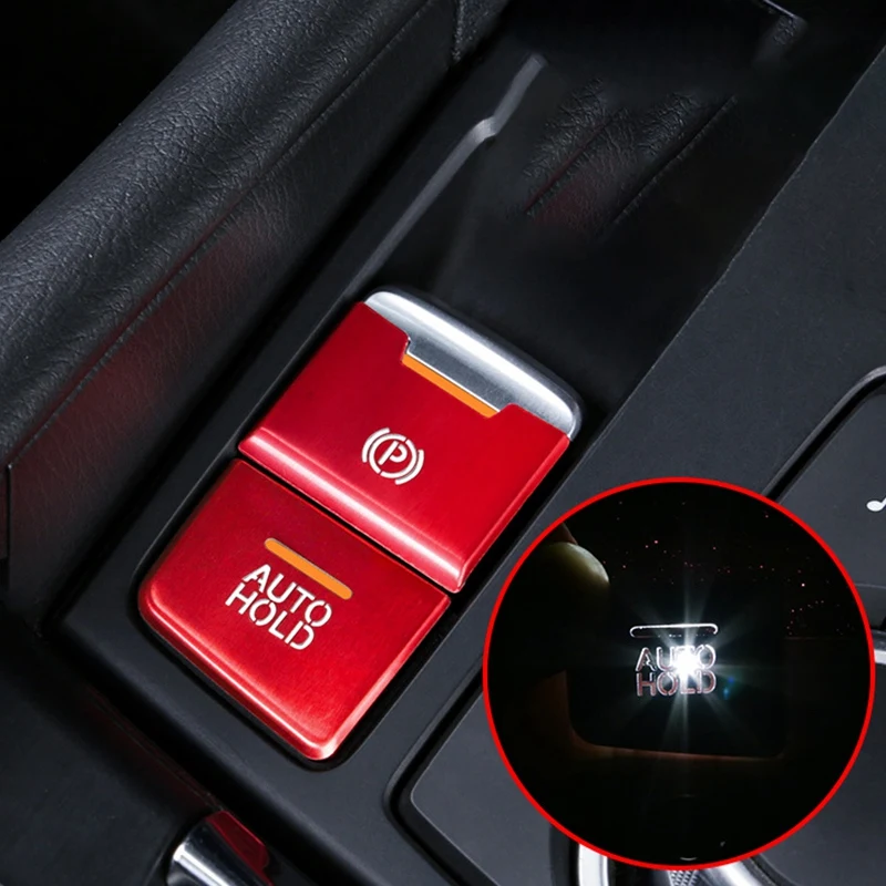 Парковочный ручной тормоз автомобильный и мультимедийная кнопка крышка рамка