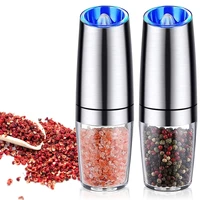 electric pepper mill stainless steel kitchen supplies automatic induction grinder for black pepper sea salt