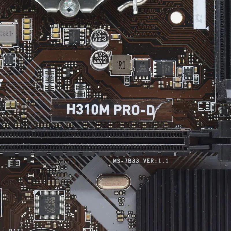 msi h310m pro d lga 1151 intel h310 original pc motherboard ddr4 32gb core i5 8600k i3 8350k cpus usb3 1 sata3 atx pci e 3 0 x16 free global shipping