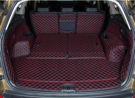 

Best quality! Special car trunk mats for Skoda KODIAQ 7 seats 2022-2016 waterproof boot carpets cargo liner cover,Free shipping