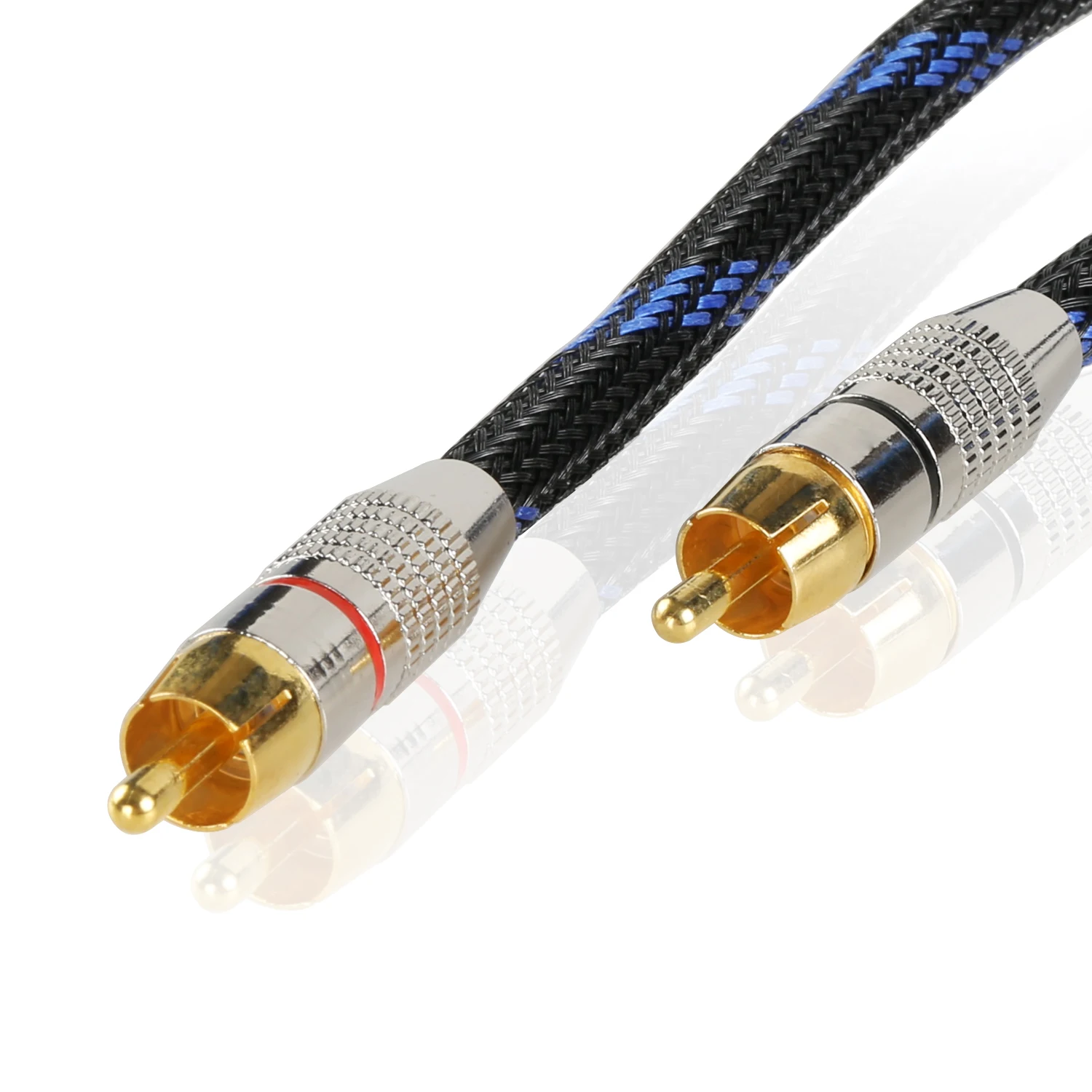 Цифровой аудио коаксиальный кабель OD8.0 6 0 Премиум Стерео динамик Hifi сабвуфер RCA AV