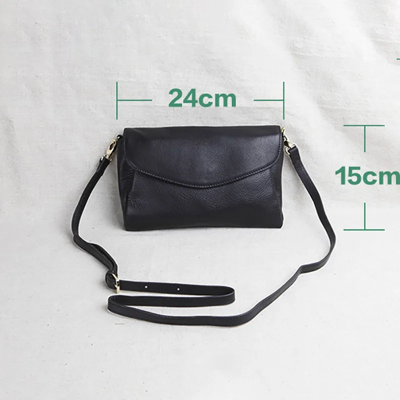 Женская Маленькая кожаная сумка AETOO стильная Наплечная Косынка маленькая