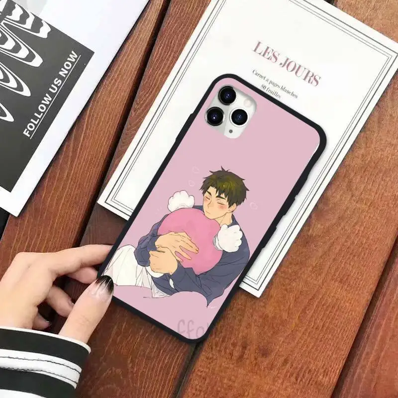 

Ushijima Wakatoshi Haikyuu volleyball Phone Case for iPhone 11 12 pro XS MAX 8 7 6 6S Plus X 5S SE 2020 XR