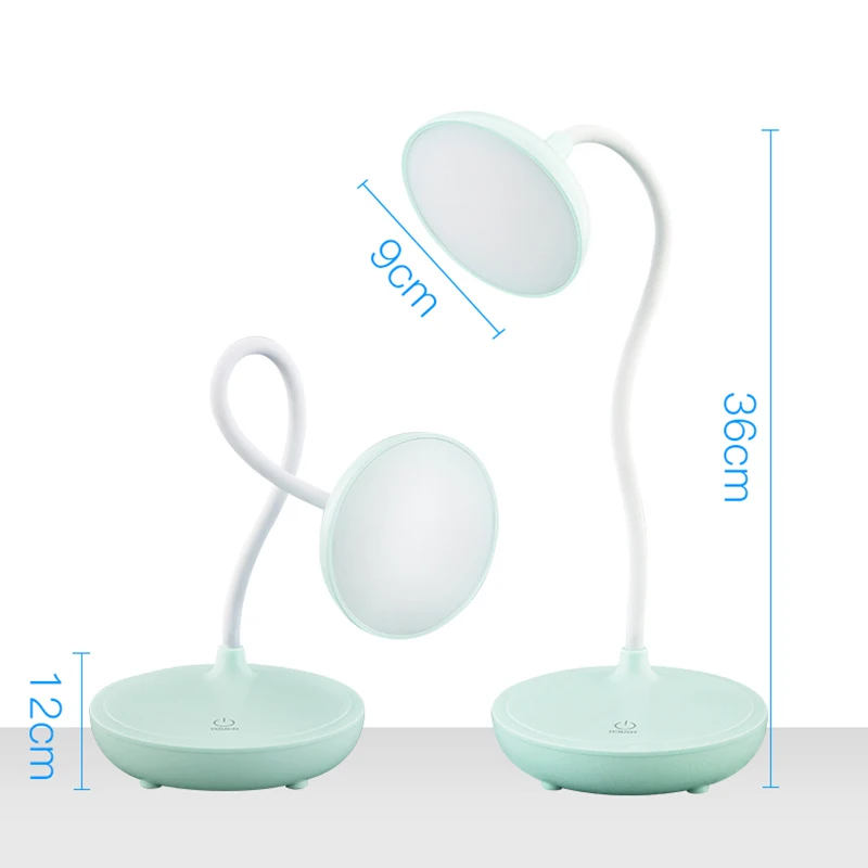 

Led Tafellamp Opvouwbare 3Modes Dimbare Touch Tafellamp Usb Kantoor Tafel Licht Eye-Beschermen Studie Lamp Thuis bed Side