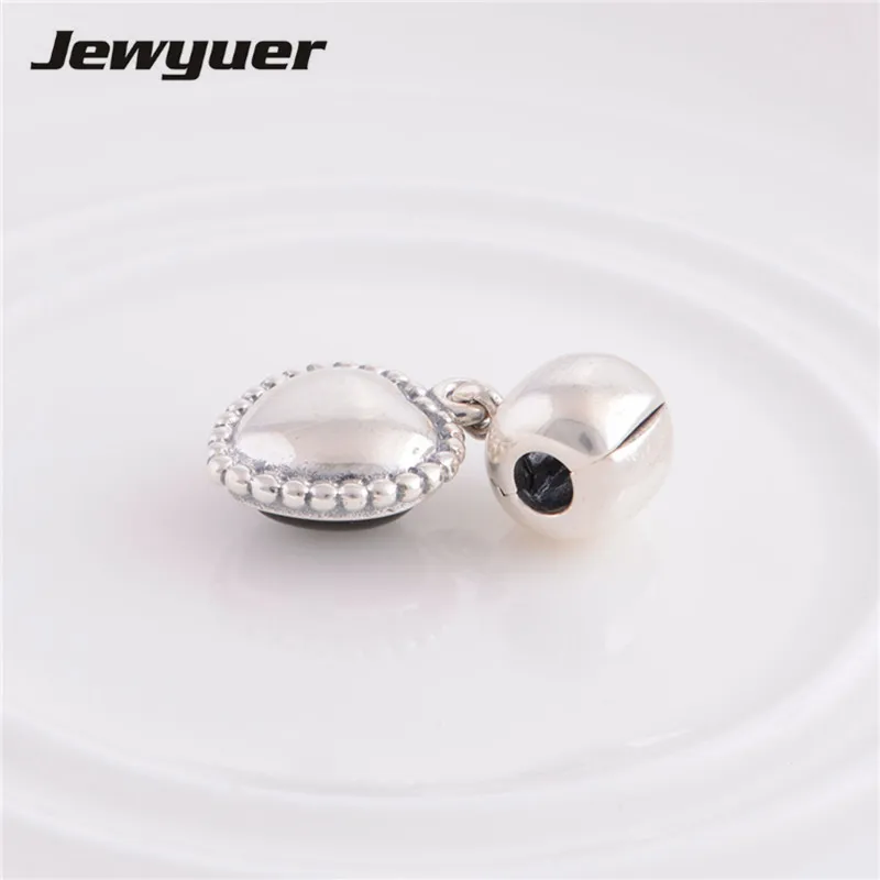 100% 925 зажимы в форме сердца застежки подвески ювелирные изделия из стерлингового