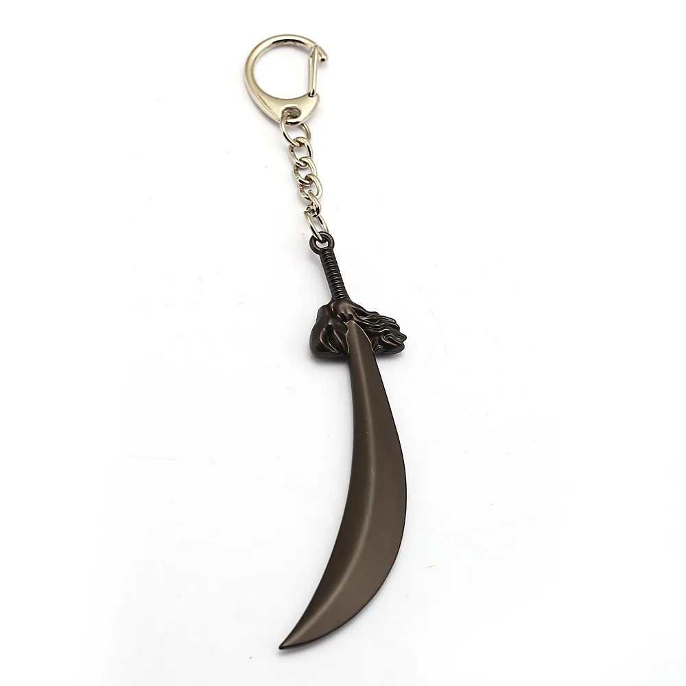 

Inuyasha Pendant Demon Knife Weapon Iron Broken Teeth Keychain Word Spirit Rosary Necklace Killing Maru Spike Bracelet Gift