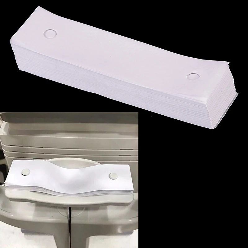 

450 Sheets Optical Chin Rest Paper Slit Lamp ARK Paper Optical Chin Rest Paper For Ophthalmic Equipments Per Pack Rest Paper