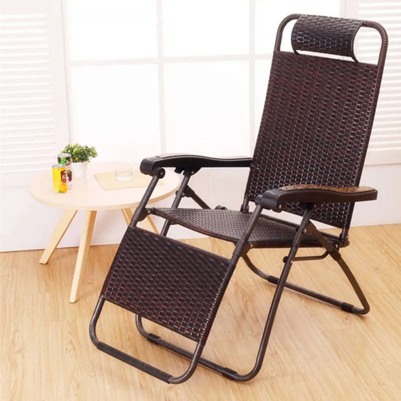 Открытый ротанговый кресло складной стул балкон Сиеста три раза плетеное для