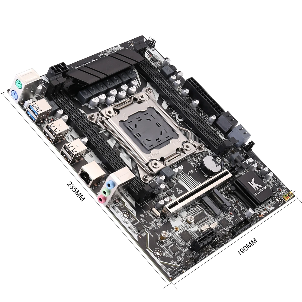 Комплект материнской платы Kllisre X79 LGA 2011 E5 2689 CPU 4 шт. x ГБ = 16 Гб памяти DDR3 ECC ОЗУ 1333 МГц