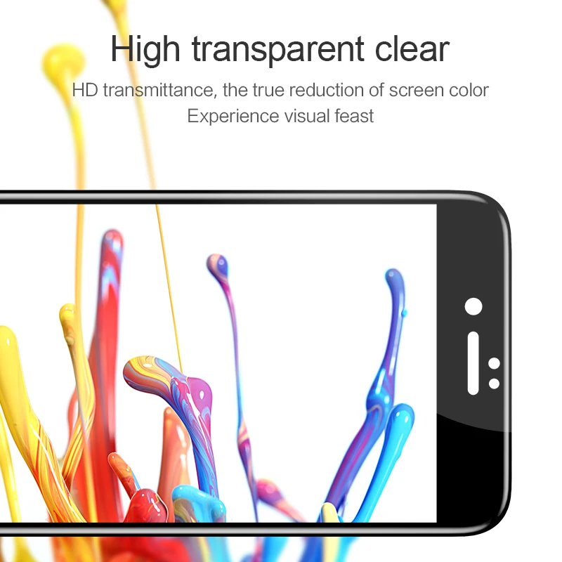 USAMS 0 3 мм 9H углеродное волокно 3D закаленное стекло для iPhone 6/6 s/6 plus/6 s plus Защитная