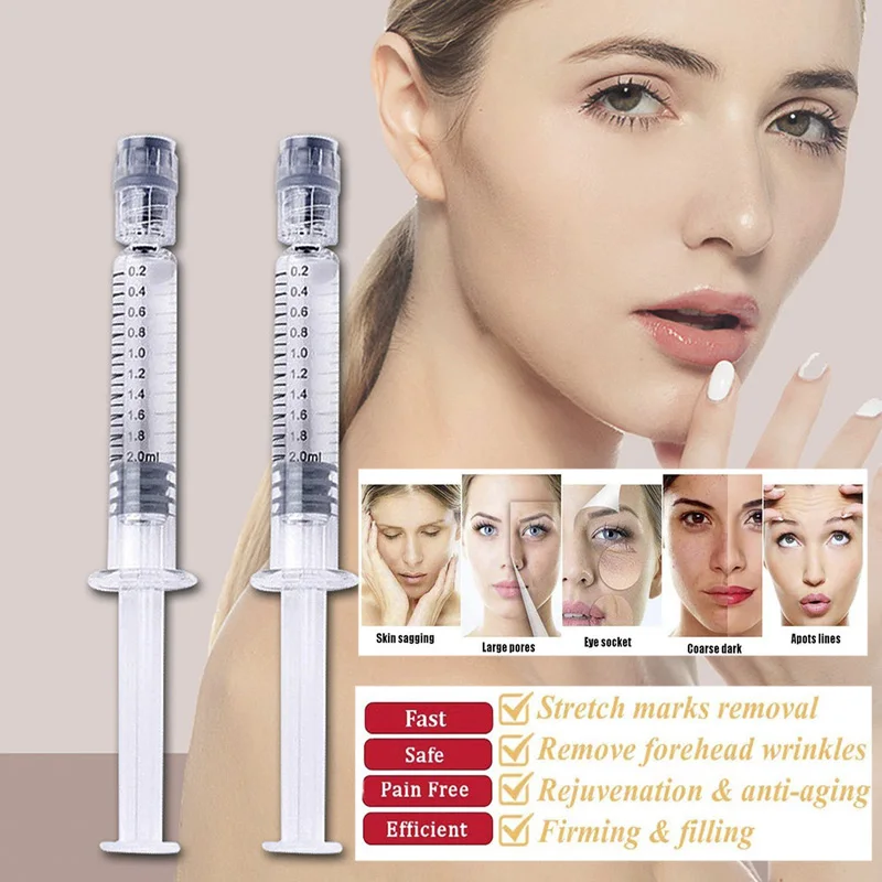 

Beauty Tools 2ml Hyaluronic Acid Filler Lip/Nose/Cheek Hyaluronic Acid Filler Injections Enhancement Pen HA Lips Hyaluron Pen