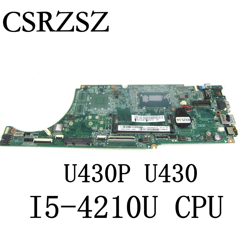 Материнская плата для ноутбука Lenovo U430P U430 со стандартным процессором DA0LZ9MB8F0 DDR3 |