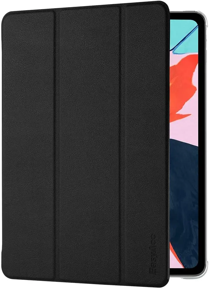 Чехол EasyAcc для iPad Pro 12 9 черный чехол из искусственной кожи мягкий силиконовый