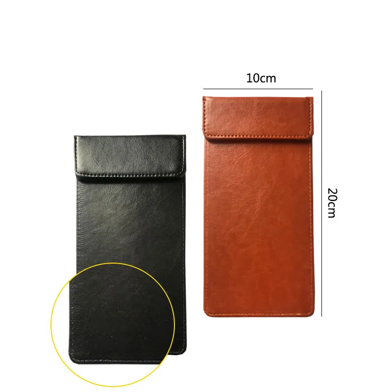 Кожаная папка для проверки зажим наличных книжка заказа кошелек чеков|menu folder|pu