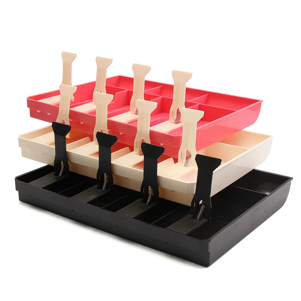 2019 Новый четыре сетки кассовых ящиков кассовый аппарат монета сменный лоток ящик