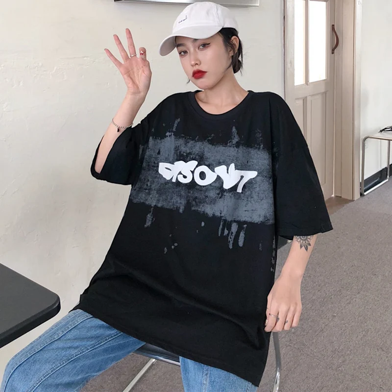 Винтажная футболка в японском стиле с завязкой и коротким рукавом для женщин 2021