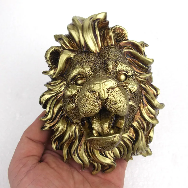 Насадка для фонтана настенная подвесная голова льва искусственные поделки из