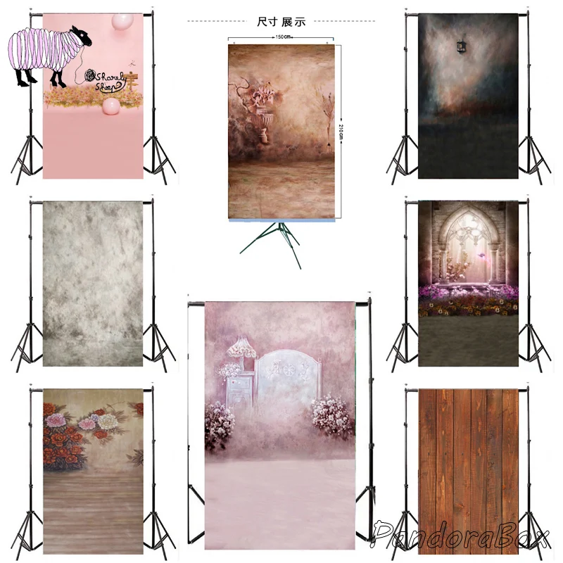 Newborn Baby Photography Fabric Backdrop Infant Baby Boy Photo Shoot Studio Printing Digital Background fotoshoot Accessories  - buy with discount