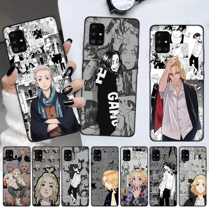 

Cartoon Anime Tokyo Avengers Phone Case For Samsung Galaxy A52 A51 A71 A72 A12 A22 A32 A42 A21S A31 A41 A02S A11 A01 Cover Funda