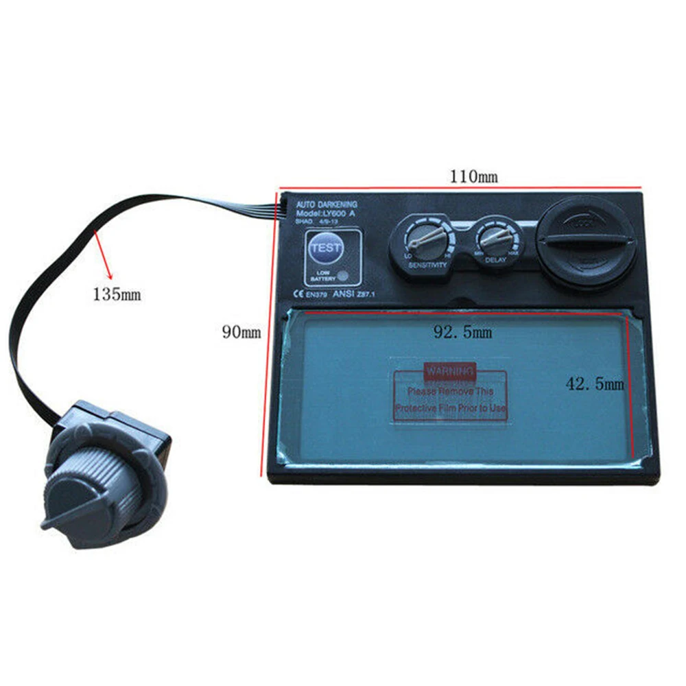 solar auto darkening welding helmet lens eyes protector goggles welding screen lens shield welding work mask soldering filter free global shipping