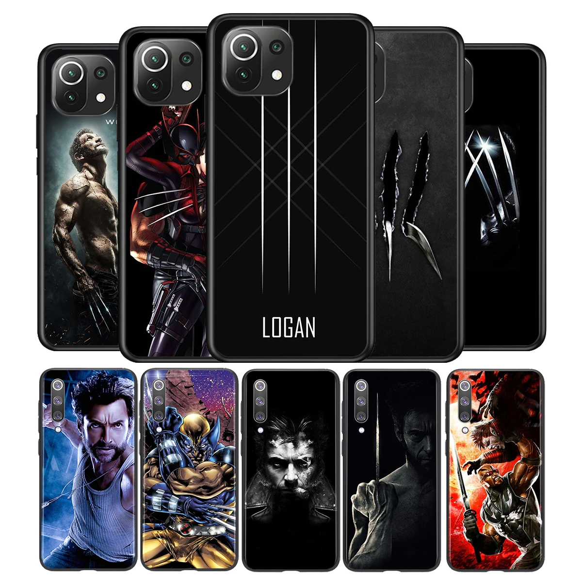 

Wolverine Marvel Silicone Cover For Xiaomi Mi Note 11 11T 11i 10i 10T 10 9 9T 9 SE Lite Pro Ultra Phone Case