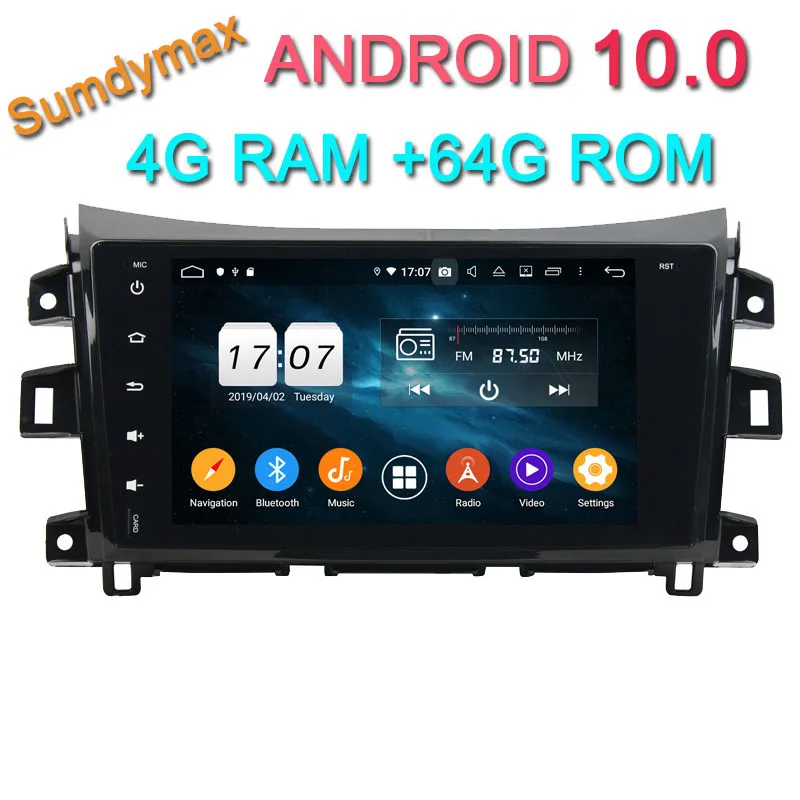 HD 1024*600 octa core android 10 автомобильный аудиоплеер для nissan Navara Frontier NP300 2014 2017 gps навигация