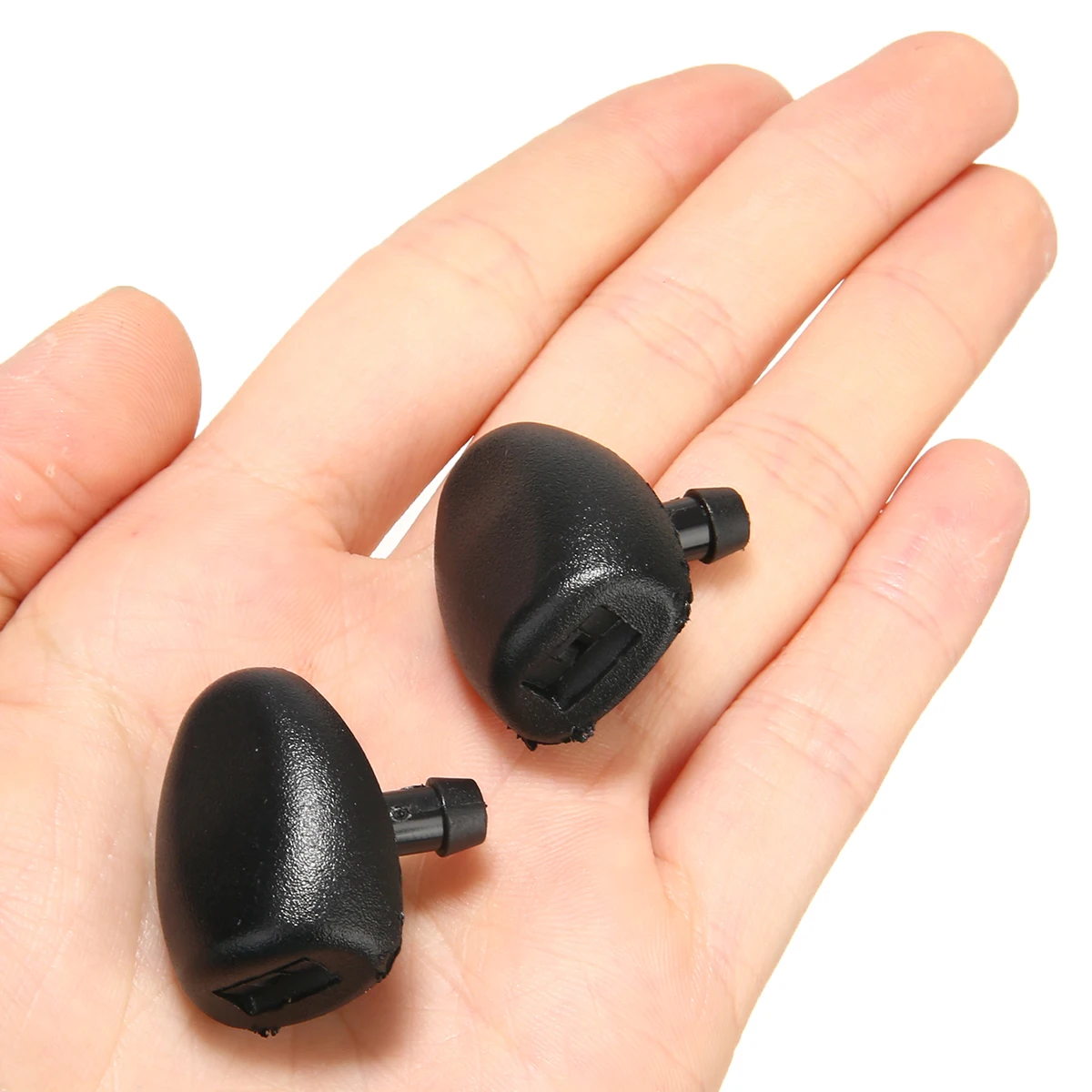 2 шт. ABS Пластик автомобиля лобового стекла стеклоочиститель шайба Jet насадка для