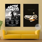 Постер с цитатами музыкальной группы Arctic Monkey, настенные художественные принты, Картина на холсте для гостиной, спальни, домашний декор