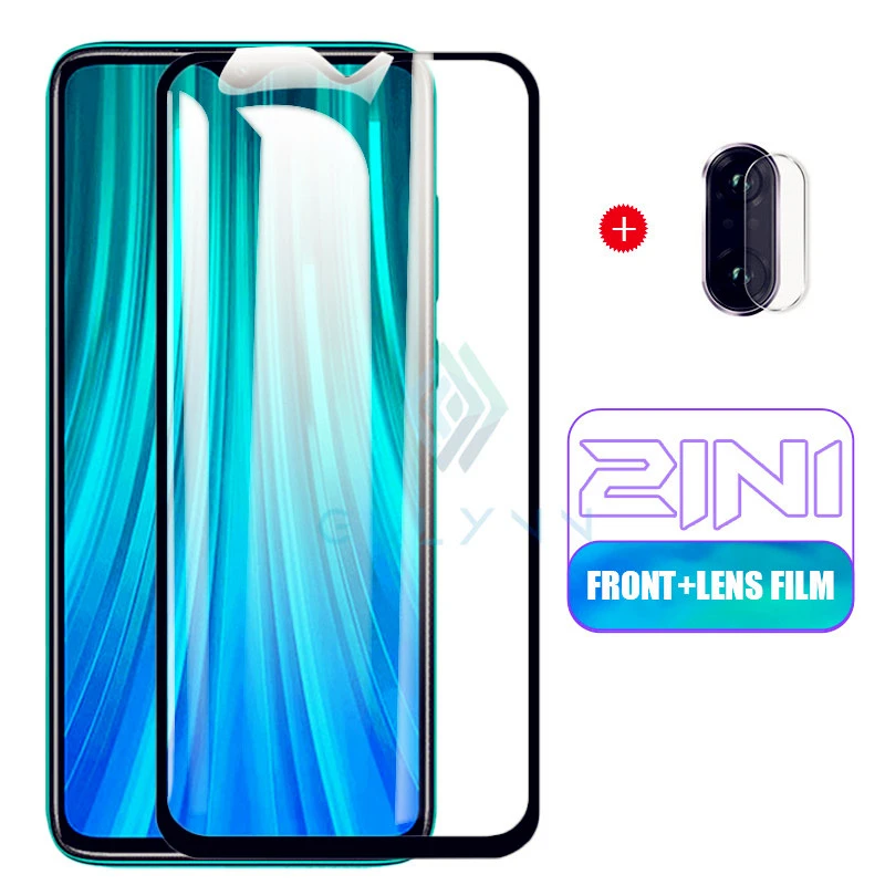 Стекло для камеры 2 в 1 Xiaomi Mi 9 9T A3 Lite Redmi Note 8t 8 7 5 6 K30 Pro Защитное стекло экрана 8A 6Pro