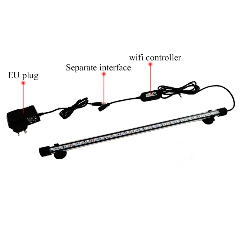 Умный светодиодный светильник для аквариума с европейской вилкой и Wi-Fi | Дом сад